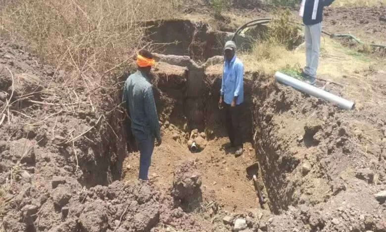 कूप रिचार्ज पिट निर्माण में खंडवा जिले ने हासिल किया 100 फीसदी का लक्ष्य