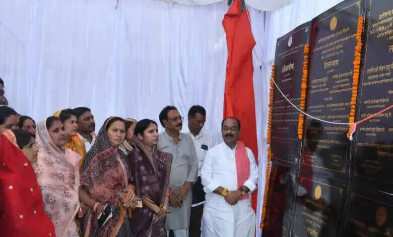 उप मुख्यमंत्री अरुण साव ने 20.22 करोड़ के कार्यों का किया लोकार्पण-शिलान्यास