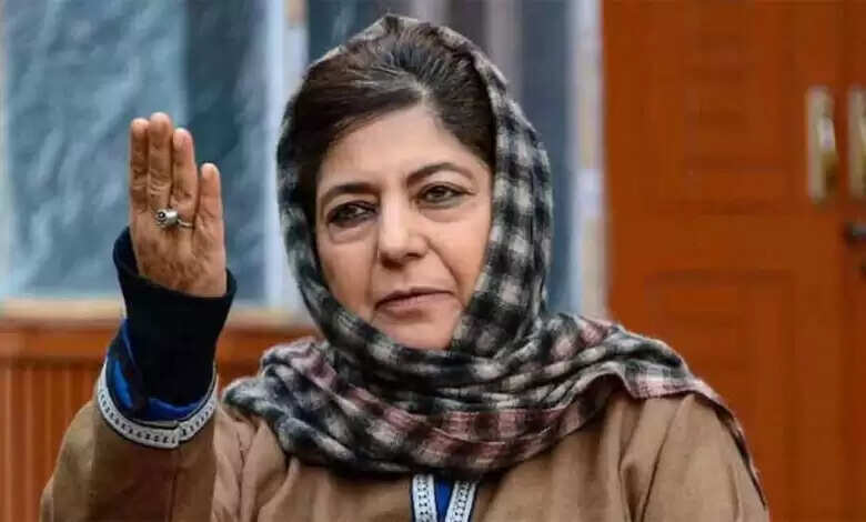 भारत-पाकिस्तान के बीच ‘सीजफायर’ का महबूबा मुफ्ती ने किया स्वागत, ‘दोनों देश शांति के लिए करेंगे काम’
