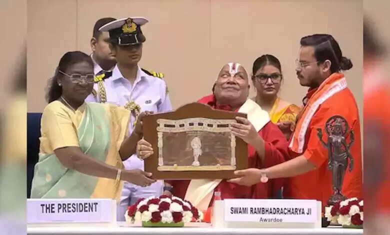 स्वामी रामभद्राचार्य को ज्ञानपीठ पुरस्कार: CM डॉ मोहन ने दी बधाई