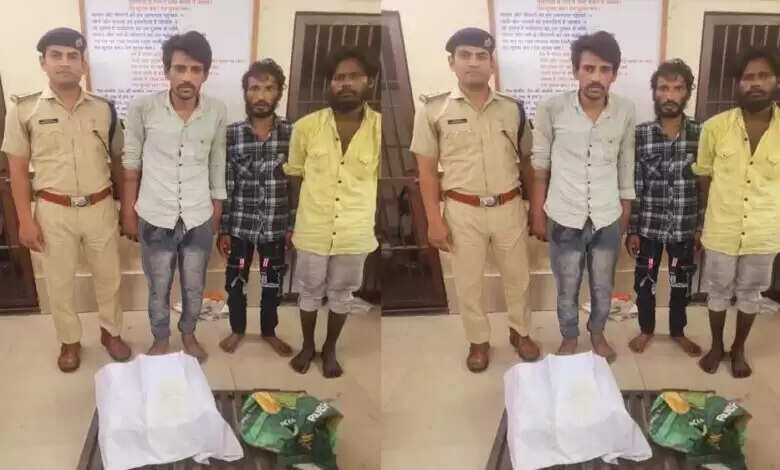 रेल संपत्ति चोरी के दो आरोपी और एक कबाड़ी गिरफ्तार, आरपी(यू)पी एक्ट के तहत मामला दर्ज