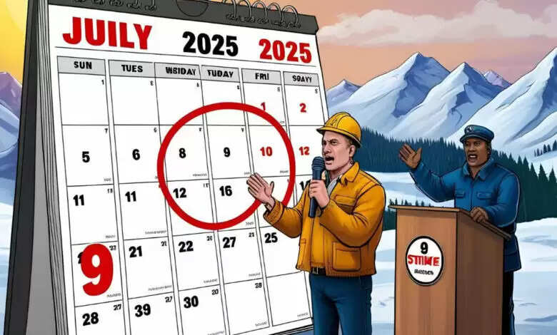 देशव्यापी हड़ताल अब 9 जुलाई 2025 को, ट्रेड यूनियनों ने बदली तारीख