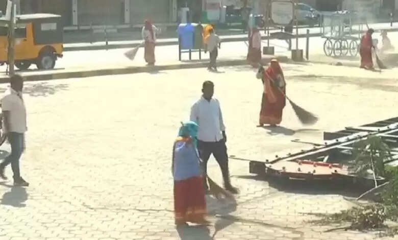 स्वच्छता सर्वेक्षण के लिए आई टीम ने सर्वेक्षण की शुरुआत खजराना मंदिर से की, क्या बरकरार रहेगा ताज ?