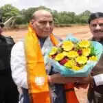 मुख्यमंत्री डॉ मोहन यादव ने पचमढ़ी में केंद्रीय रक्षा मंत्री राजनाथ सिंह का स्वागत किया